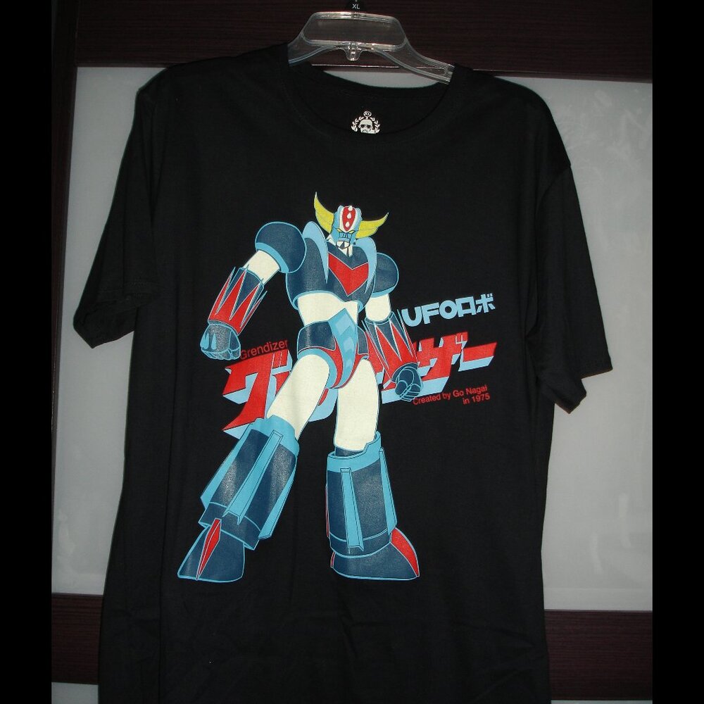 Go Nagi Grendizer Giant Robot Mens T-shirt Black XL (US Medium)